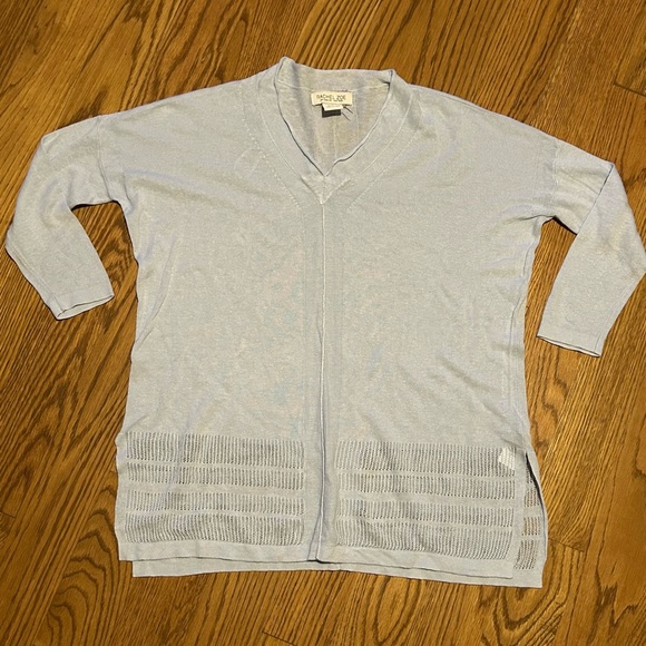 Rachel‎ Zoe Light Blue Knit Sweater - Picture 1 of 8